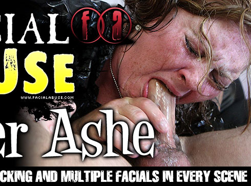 Facial Abuse Destroys Amber Ashe